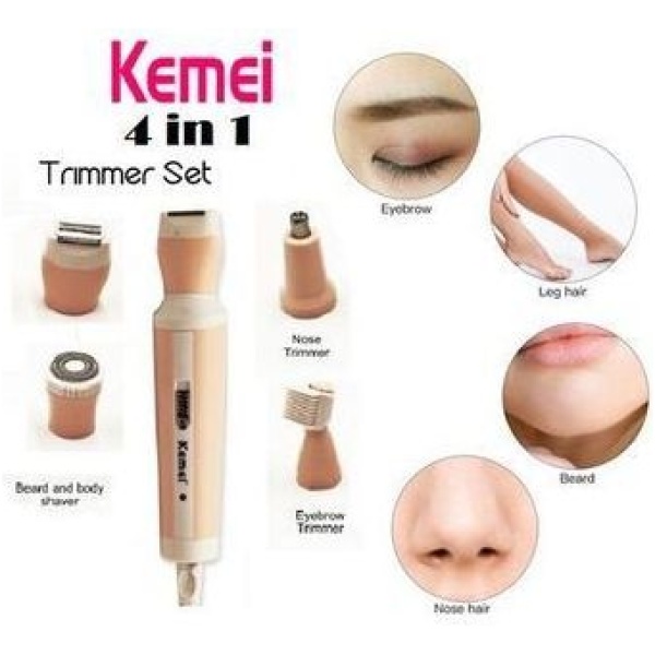 ⁦Kemei 3024 -  ماكينة ازالة الشعر الحريمي المتكاملة 4×1⁩ - الصورة ⁦2⁩