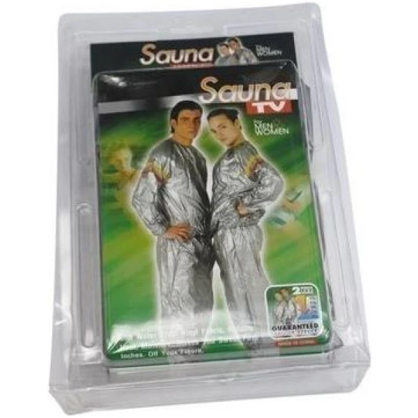 As Seen On Tv Sauna Suit - Silver