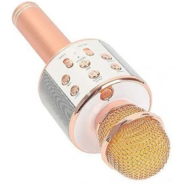 Ws-858 ميكروفون بلوتوث للهواتف الذكية -