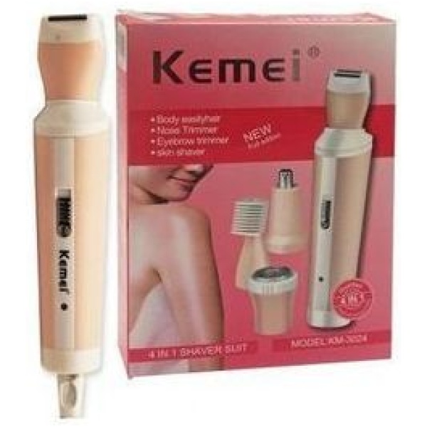⁦Kemei 3024 -  ماكينة ازالة الشعر الحريمي المتكاملة 4×1⁩ - الصورة ⁦3⁩