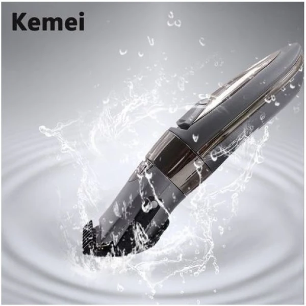 Kemei Km-605 Waterproof Electric Hair Clipper