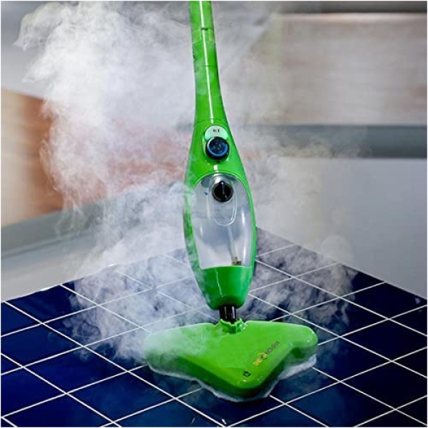 X5 H2O Steam Mop - المساحة البخارية 5 فى 1 - مكواة الستائر والملابس و مزيلة لبقع المفروشات