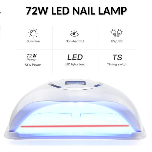 ⁦Sun Uv Bq-72W-  جهاز تجفيف الاظافر بالأشعة فوق البنفسجية 72 وات⁩ - الصورة ⁦4⁩