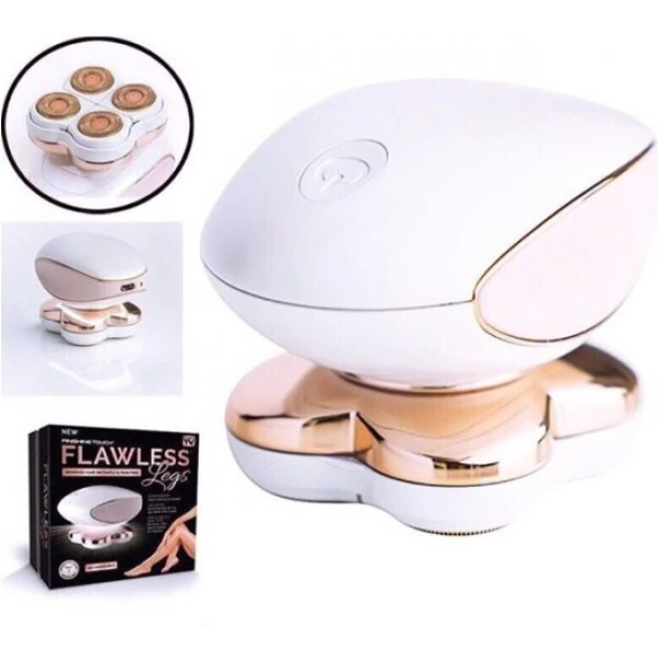 جهاز Flawless لازالة شعر الجسم رباعي الرأس - Finishing Touch Flawless Legs, Portable