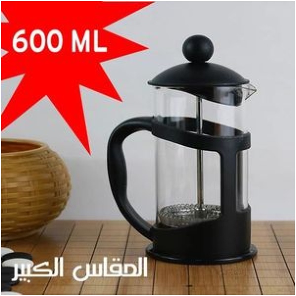 ⁦كوفي بريس لعمل القهوة والنسكافيه 600 مل - ماكينة قهوة سريعة التحضير⁩ - الصورة ⁦2⁩