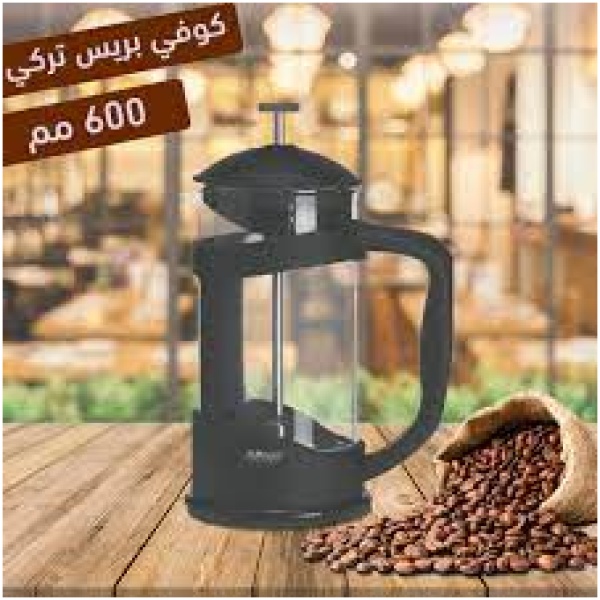 ⁦كوفي بريس لعمل القهوة والنسكافيه 600 مل - ماكينة قهوة سريعة التحضير⁩ - الصورة ⁦1⁩