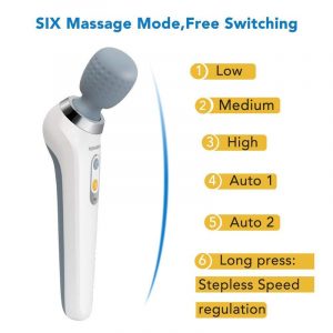 يد المساج السحرية - جهاز تدليك الجسم والرقبة والقدم في المنزل Magic Wand Massager طريقة استخدام يد المساج