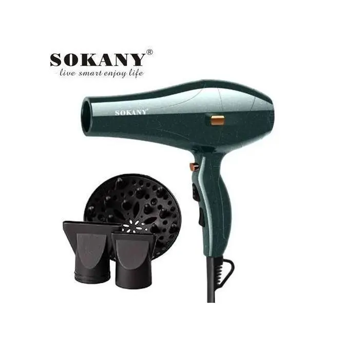 ⁦استشوار شعر Sokany 3000 وات Sk-2226 - تجفيف وتصفيف سريع مع 3 ملحقات⁩ - الصورة ⁦1⁩