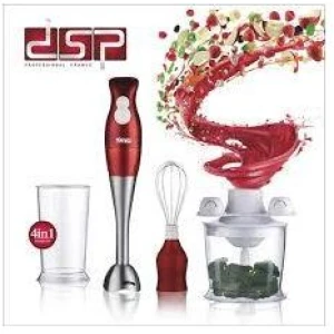 Dsp Hand Blender - 200 Watt - KM1004 4IN1