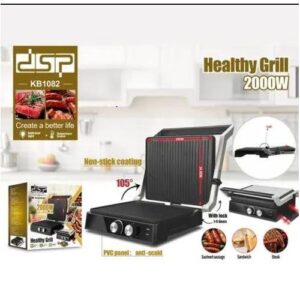 Dsp Professional Healthy Electric Grill & Toster 2000w 1082KB