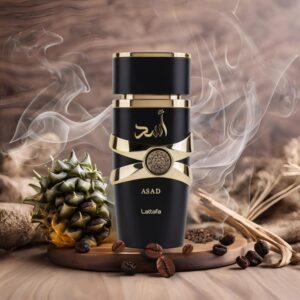 عطر اسد من لطافة فاخر العود والمسك - للجنسين - Lattafa