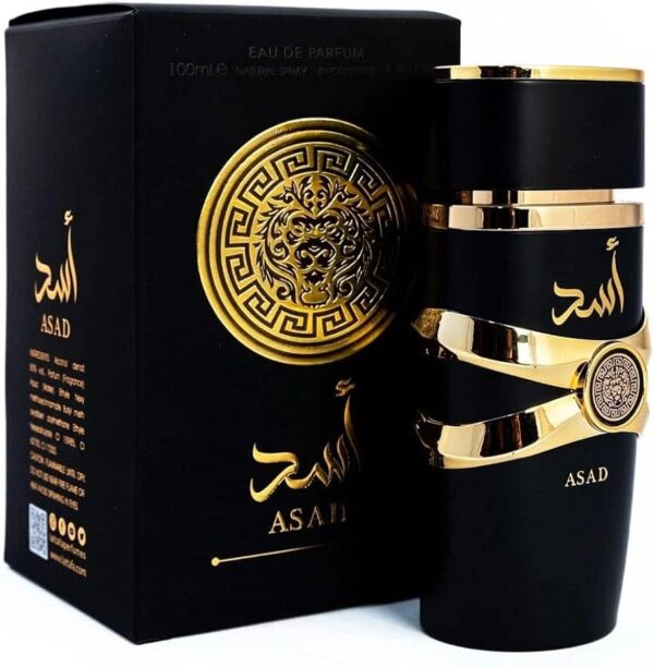 عطر اسد من لطافة فاخر العود والمسك - للجنسين - Lattafa