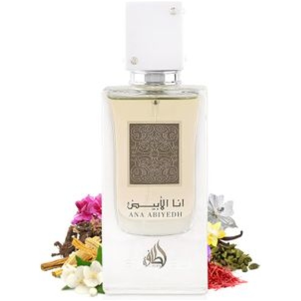 ⁦عطر انا الابيض او دي برفان من لطافة – للجنسين - Lattafa⁩ - الصورة ⁦4⁩