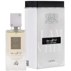 Lattafa عطر انا الابيض او دي برفان من لطافه - للجنسين