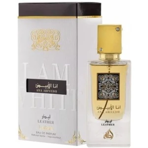 Lattafa عطر انا الابيض ليذر او دي بارفان من لطافة - للجنسين
