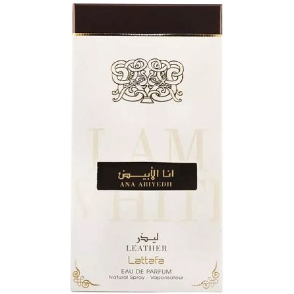 Lattafa عطر انا الابيض ليذر او دي بارفان من لطافة - للجنسين