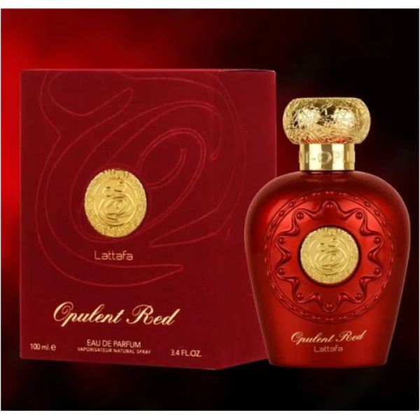⁦Lattafa عطر اوبلنت ريد عود او دي برفان من لطافة - للجنسين⁩ - الصورة ⁦3⁩