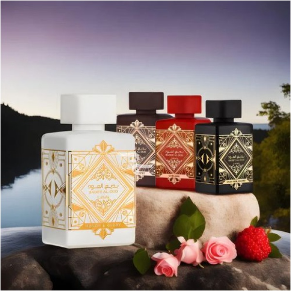 ⁦Lattafa عطر بديع العود او دي بارفان اميثيستمن لطافه - للجنسين⁩ - الصورة ⁦6⁩