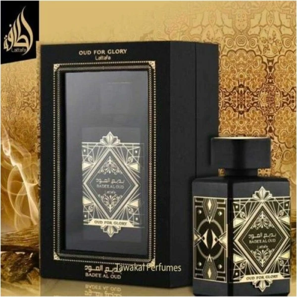 Lattafa عطر بديع العود او دي بارفان من لطافه - للجنسين