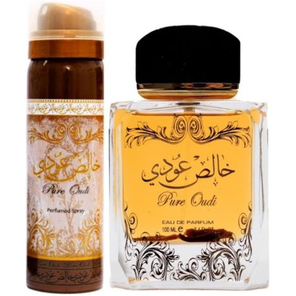 ⁦Lattafa عطر بيور عودي او دي برفان من لطافة - للجنسين⁩ - الصورة ⁦6⁩