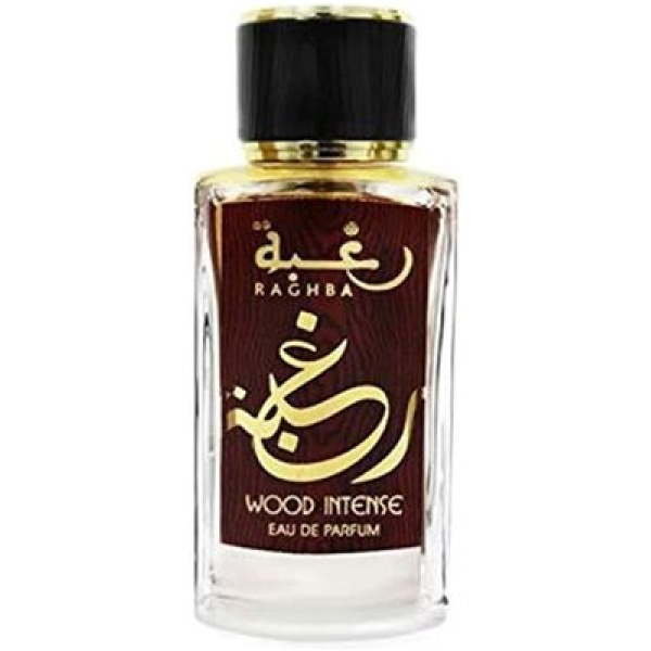 ⁦Lattafa عطر رغبة وود انتينس او دى بارفان من لطافه - للجنسين⁩ - الصورة ⁦2⁩