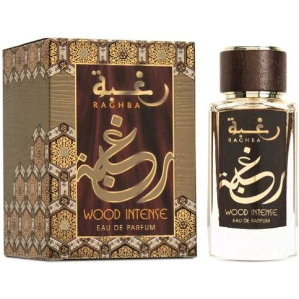 Lattafa عطر رغبة وود انتينس او دى بارفان من لطافه - للجنسين