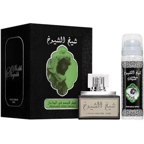 Lattafa عطر شيخ الشيوخ او دي برفان من لطافة + بخاخ - للجنسين