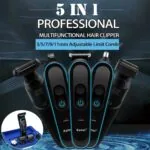 Km-690 ماكينة حلاقة كهربائية احترافية. قابله للشحن 5*1