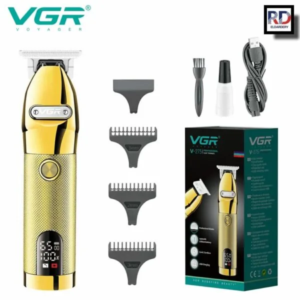 V-275 - ماكينة حلاقة كهربائية احترافية. قابله للشحن للرجال