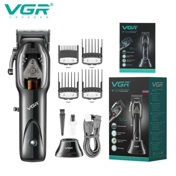 ماكينة حلاقة الشعر الاحترافية Vgr V-653