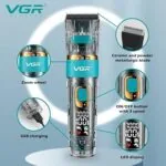 V-695 - ماكينة حلاقة كهربائية احترافية. قابله للشحن للرجال