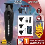 Km-1563 - ماكينة حلاقة كهربائية احترافية. قابله للشحن للرجال