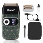 Km-2027 - ماكينة حلاقة كهربائية احترافية. قابله للشحن للرجال