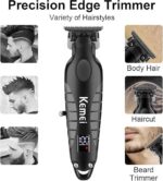 Km-2290  - ماكينة حلاقة كهربائية احترافية. قابله للشحن للرجال