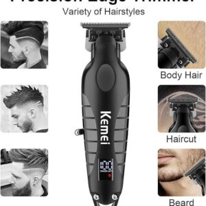 Km-2290  - ماكينة حلاقة كهربائية احترافية. قابله للشحن للرجال