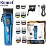 Km-2796  - ماكينة حلاقة كهربائية احترافية. قابله للشحن للرجال