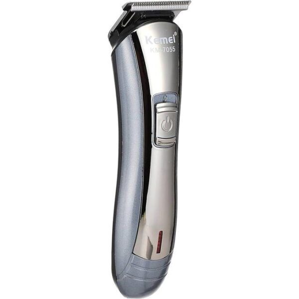 Km-7055 - ماكينة حلاقة كهربائية احترافية. قابله للشحن للرجال