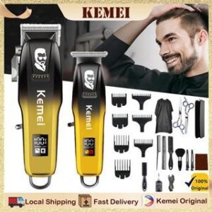Km-8501 - ماكينة حلاقة كهربائية احترافية. قابله للشحن للرجال