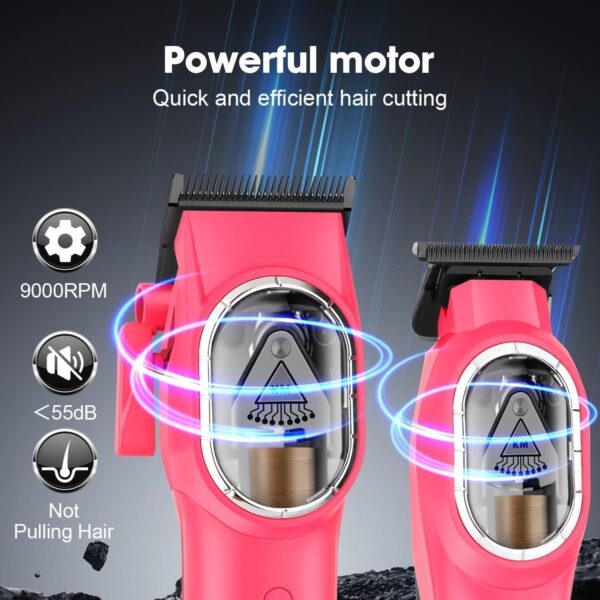 Km-8502 - ماكينة حلاقة كهربائية احترافية. قابله للشحن للرجال