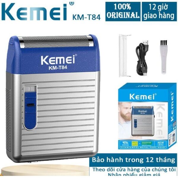 Km-T84 - ماكينة حلاقة كهربائية احترافية. قابله للشحن للرجال