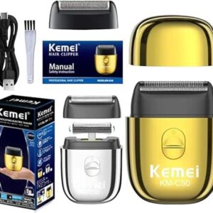 Km-c50 - ماكينة حلاقة كهربائية احترافية. قابله للشحن للرجال