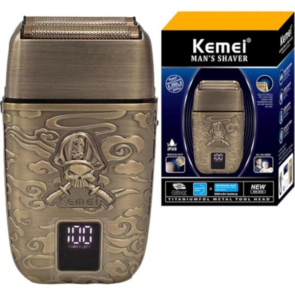 Km-Tx15 - ماكينة حلاقة كهربائية احترافية. قابله للشحن للرجال