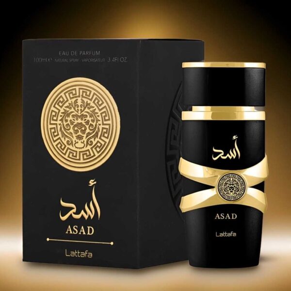 Lattafa عطر اسد او دي برفان من لطافه - للرجال