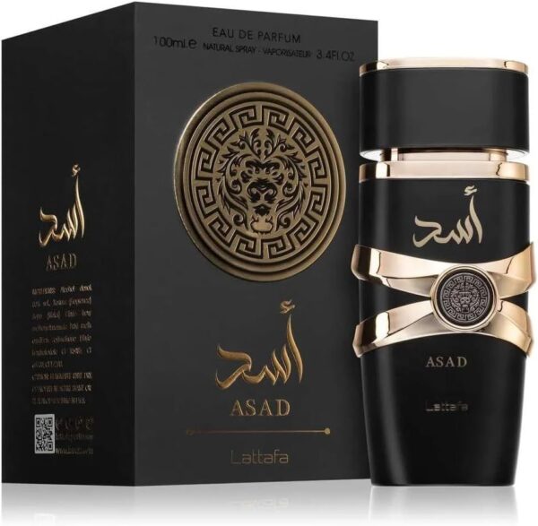 Lattafa عطر اسد او دي برفان من لطافه - للرجال