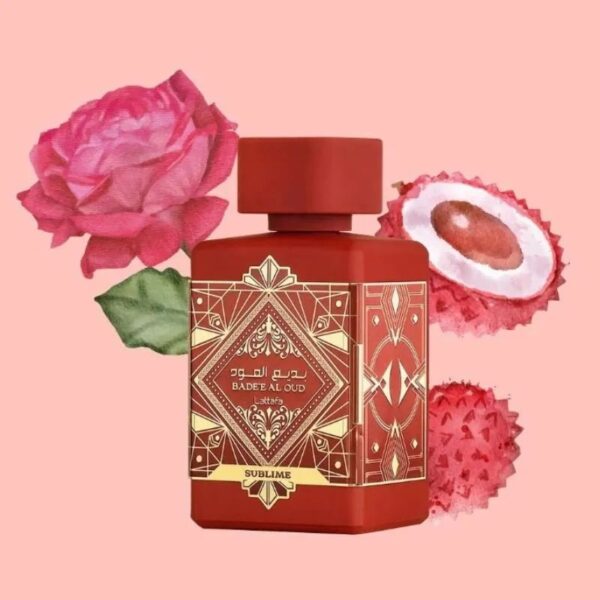 Lattafa عطر بديع العود سوبليم او دي برفيوم من لطافة للجنسين
