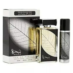 Lattafa عطر نجديا او وي بارفان +بخاخ من لطافة - للرجال