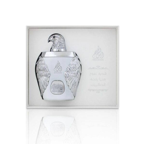 Mamlakat Al Oud عطر غلا زايد الفاخر الفضي أو دو برفيوم من مملكة العود - للجنسيين