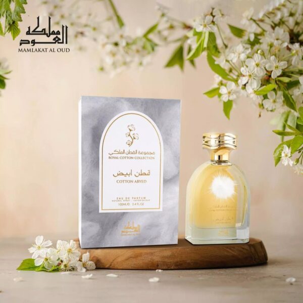Mamlakat Al Oud عطر قطن ابيض او دي بيرفيوم من مملكة العود - للنساء