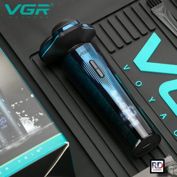 V-313 - ماكينة حلاقة كهربائية وتنعيم احترافية . قابله للشحن للرجال