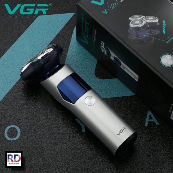 V-328 - ماكينة حلاقة كهربائية وتنعيم احترافية . قابله للشحن للرجال